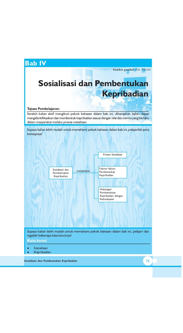 Sosialisasi Dan Pembentukan Kepribadian