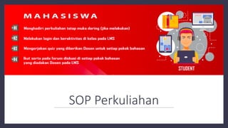 SOP Perkuliahan
 