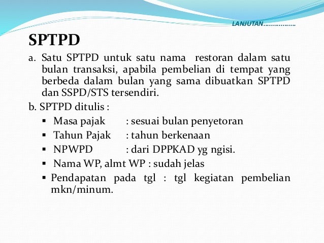 Sosialisasi pajak restoran