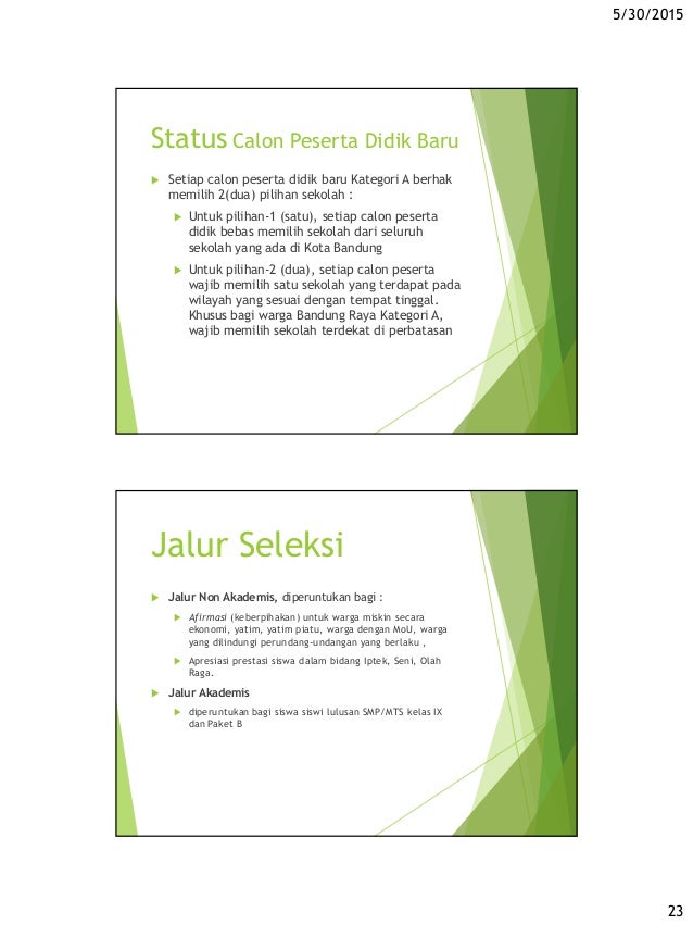 Sosialisasi Petunjuk Teknis Penerimaan Peserta Didik Baru