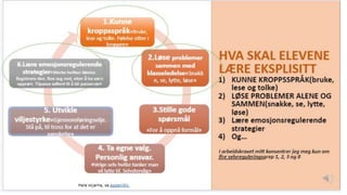 Verdier i sosial læring i videregående opplæring