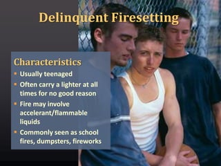 Introduction to Child & Adolescent Firesetting | PPTX