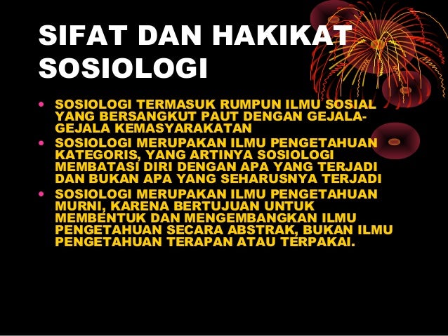 Sosiologi I Sem Satu