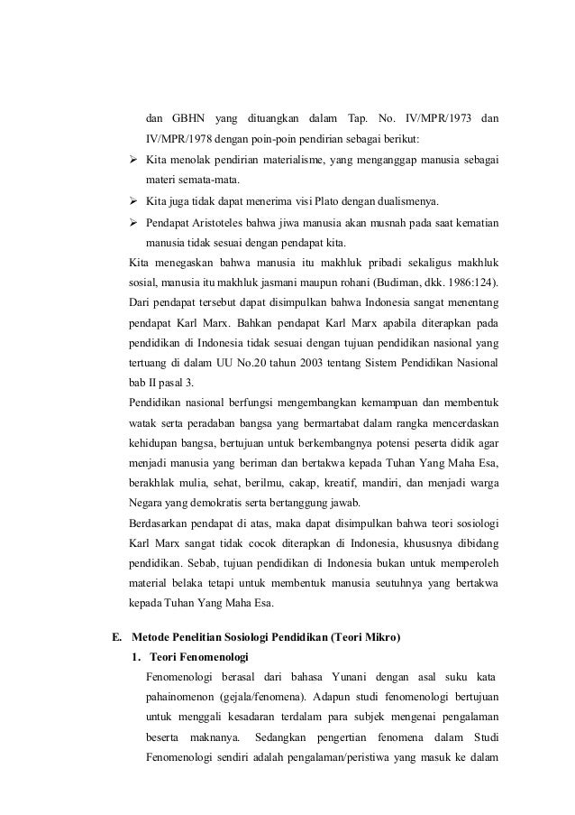 Sosiologi Pendidikan