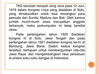 Tujuan Jong Java Sosiologi Multicultural adat Jawa | PPTX