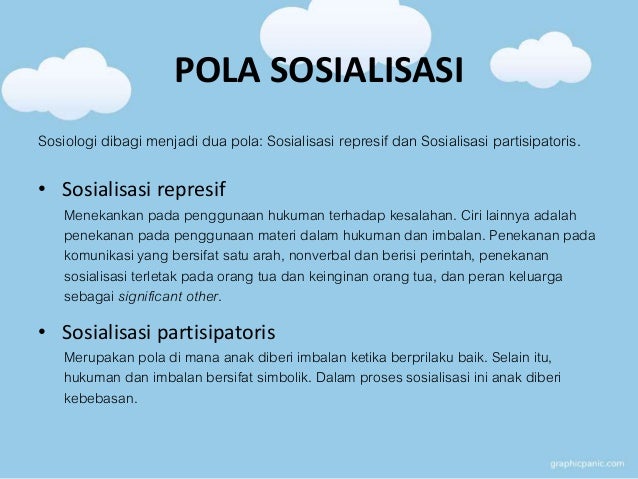Sosiologi Sosialisasi