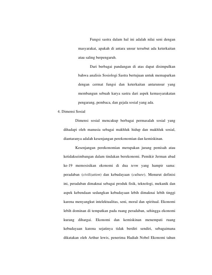 Sosiologi Sastra