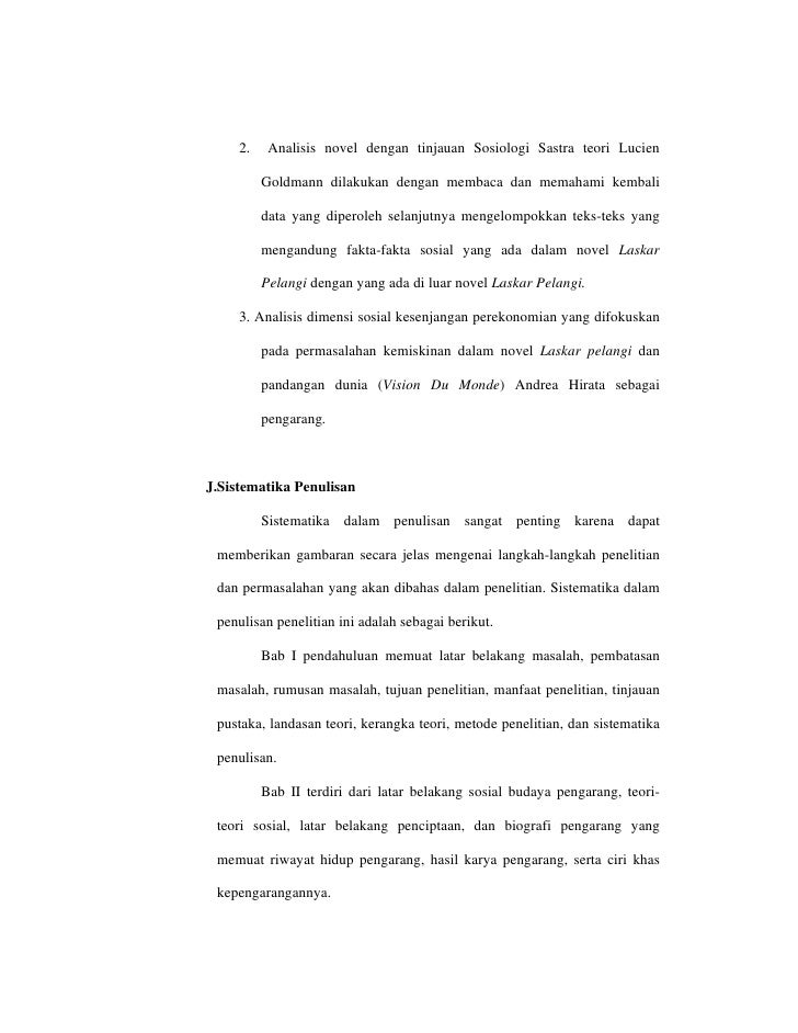 dimensi sosial dalam novel laskar pelangi karya andrea hirata tinjauan sosiologi sastra Academiaedu is a platform for academics to share research papers 128 pages. dimensi sosial dalam novel laskar pelangi karya andrea hirata tinjauan sosiologi sastra Academiaedu is a platform for academics to share research papers 128 pages.