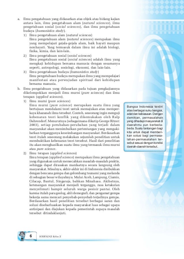 Bank Soal Sosiologi Kelas Xii