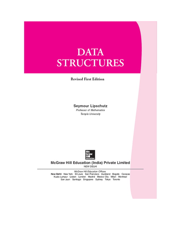 (SOS) Lipschutz, Seymour - Data Structures-McGraw Hill Education (2014 ...