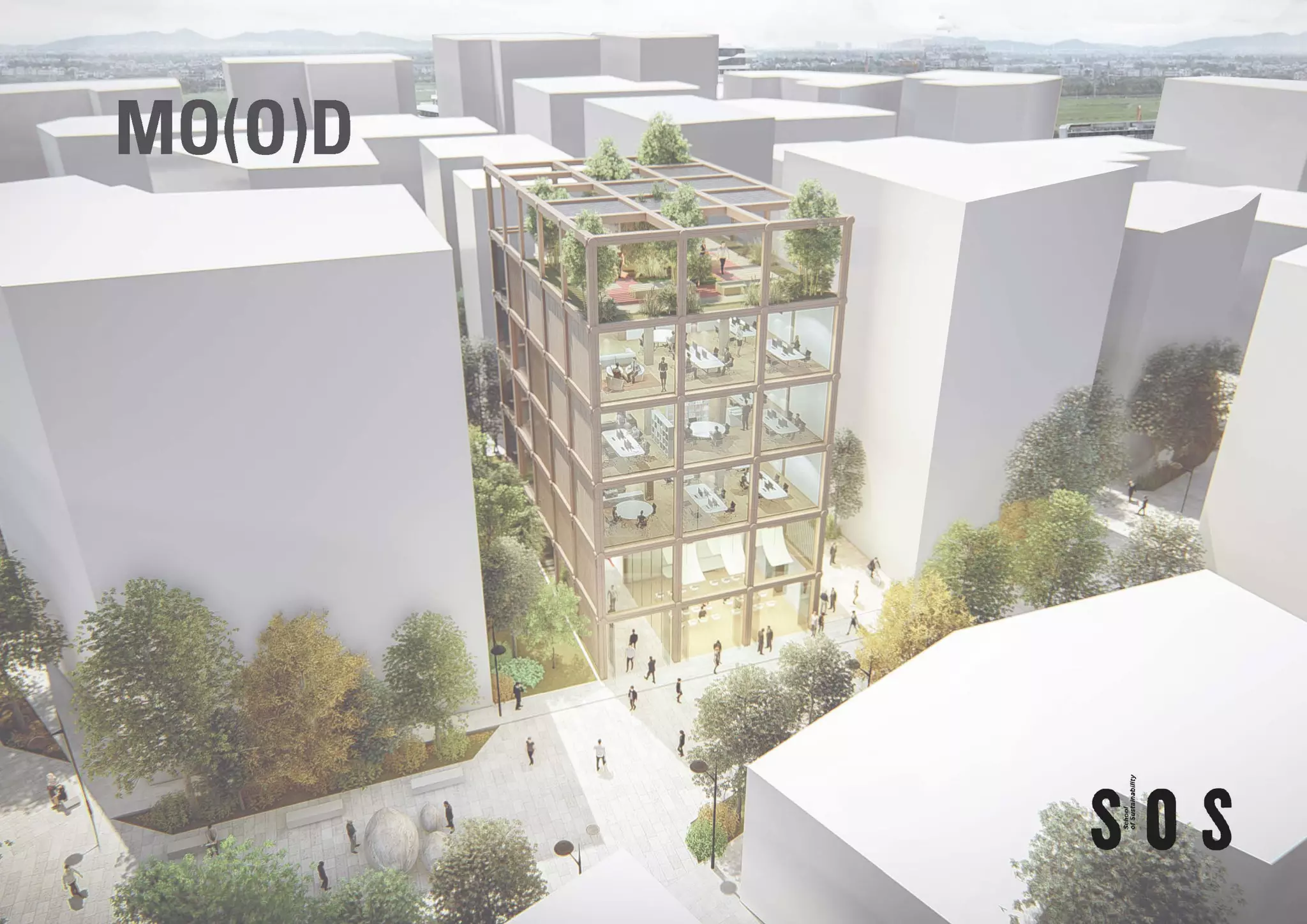 Mo(o)d a prototype for an office building