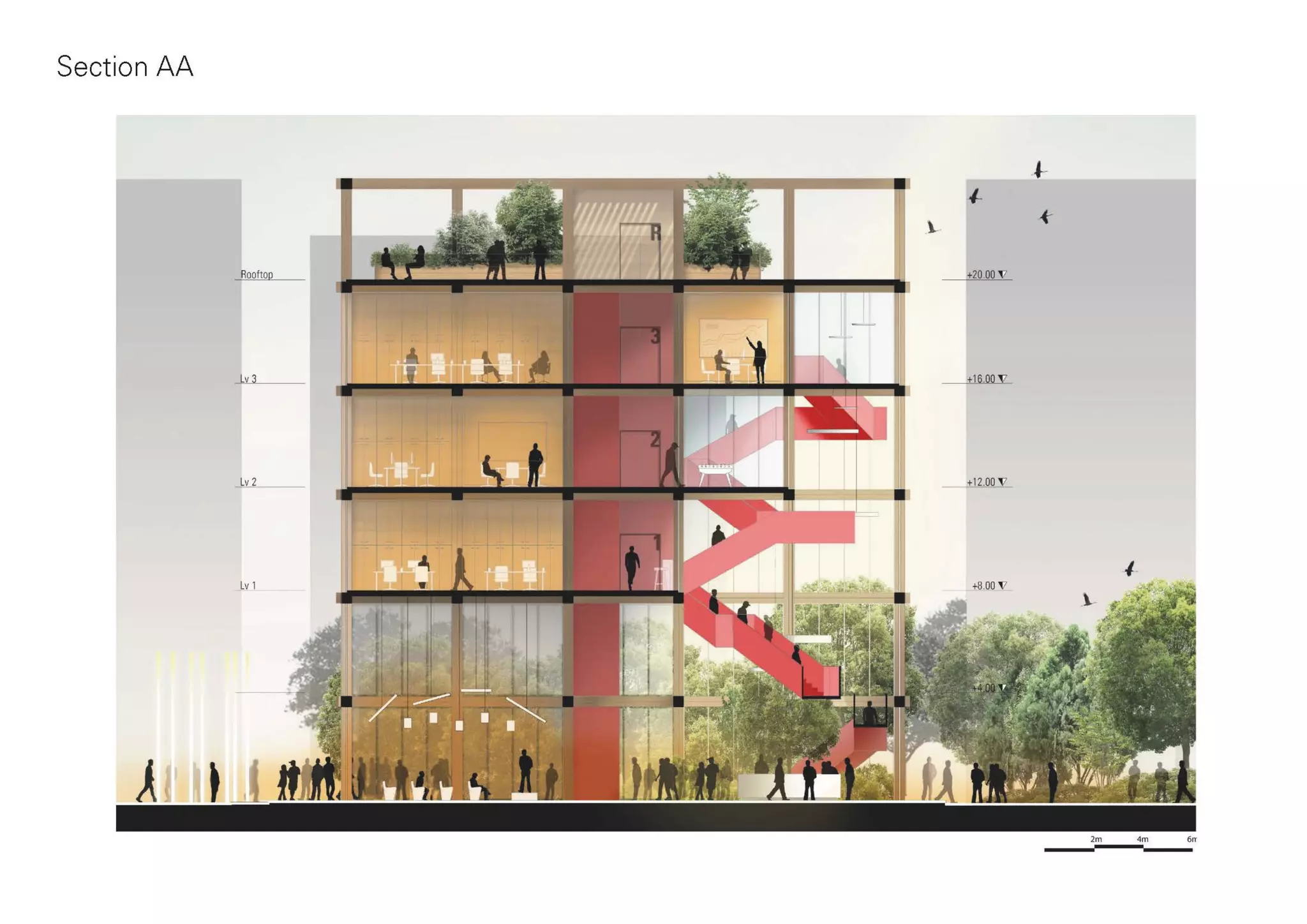 Mo(o)d a prototype for an office building