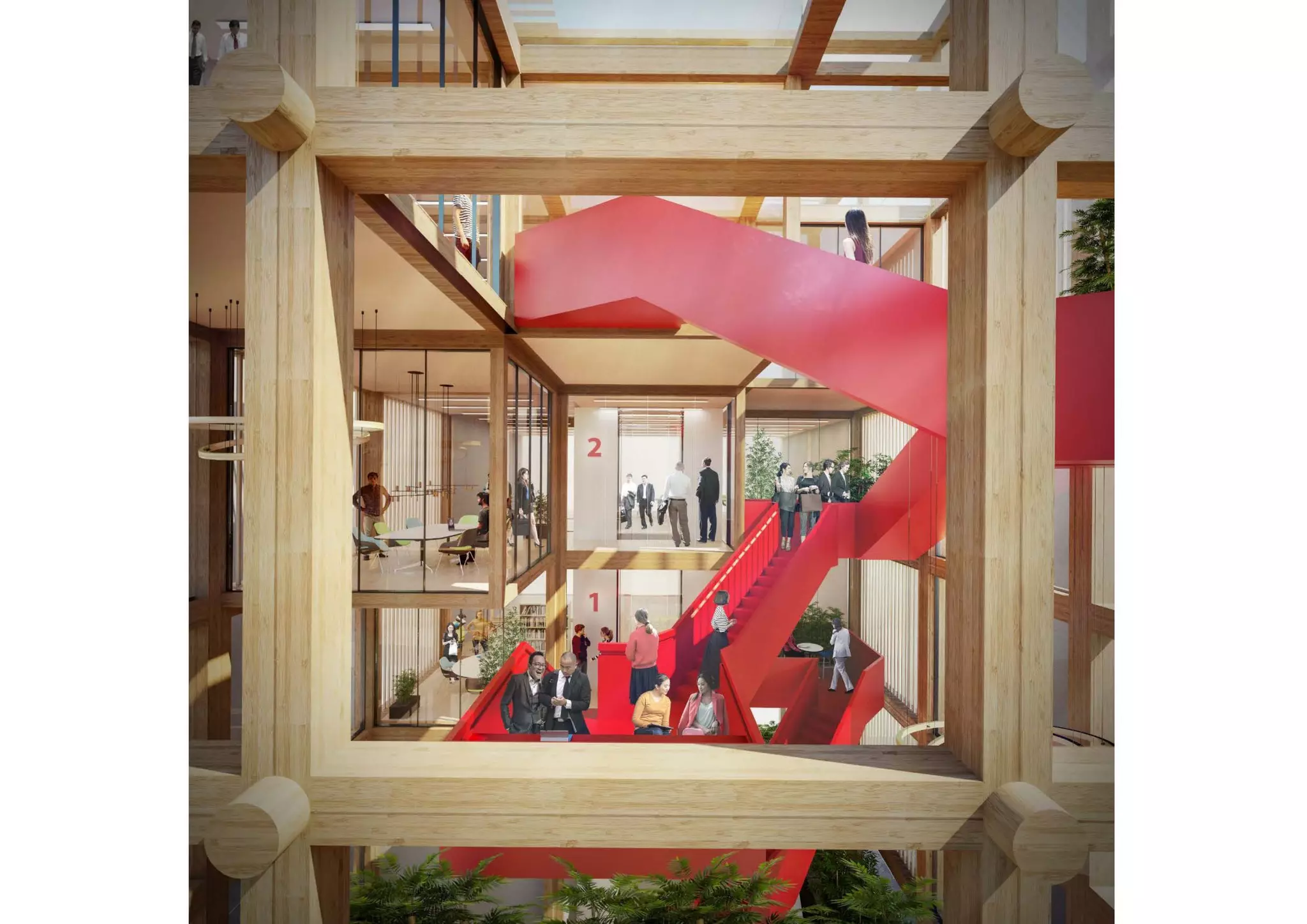 Mo(o)d a prototype for an office building