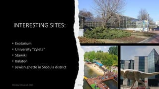 INTERESTING SITES:
Monday, February 1, 2021 WSB 10
 