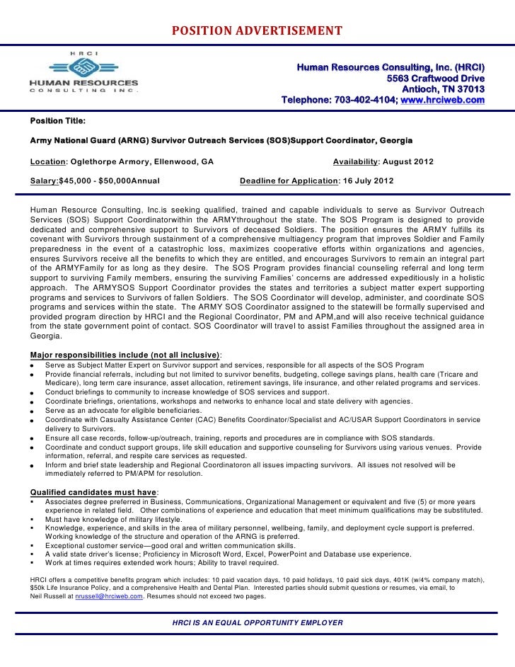 Army National Guard Arng Survivor Outreach Services Sos Support C
