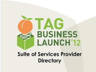 Suite of Services Provider
         Directory
 