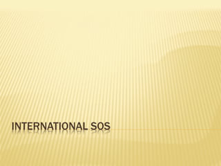 INTERNATIONAL SOS
 