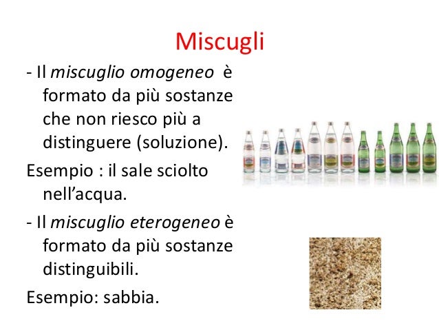 Sabbia Sostanza Pura O Miscuglio