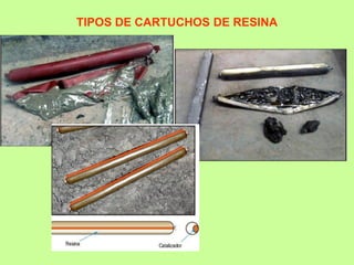 TIPOS DE CARTUCHOS DE RESINA
 