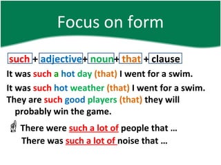 So - Such Too - Enough | PPT