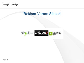 Sosyal Medya   Reklam Verme Siteleri 