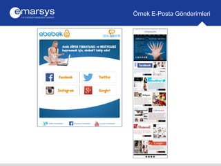 Örnek E-Posta Gönderimleri 
 
