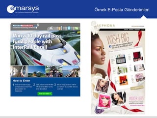 Örnek E-Posta Gönderimleri 
 