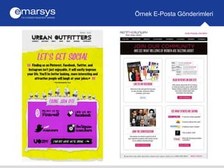 Örnek E-Posta Gönderimleri 
 