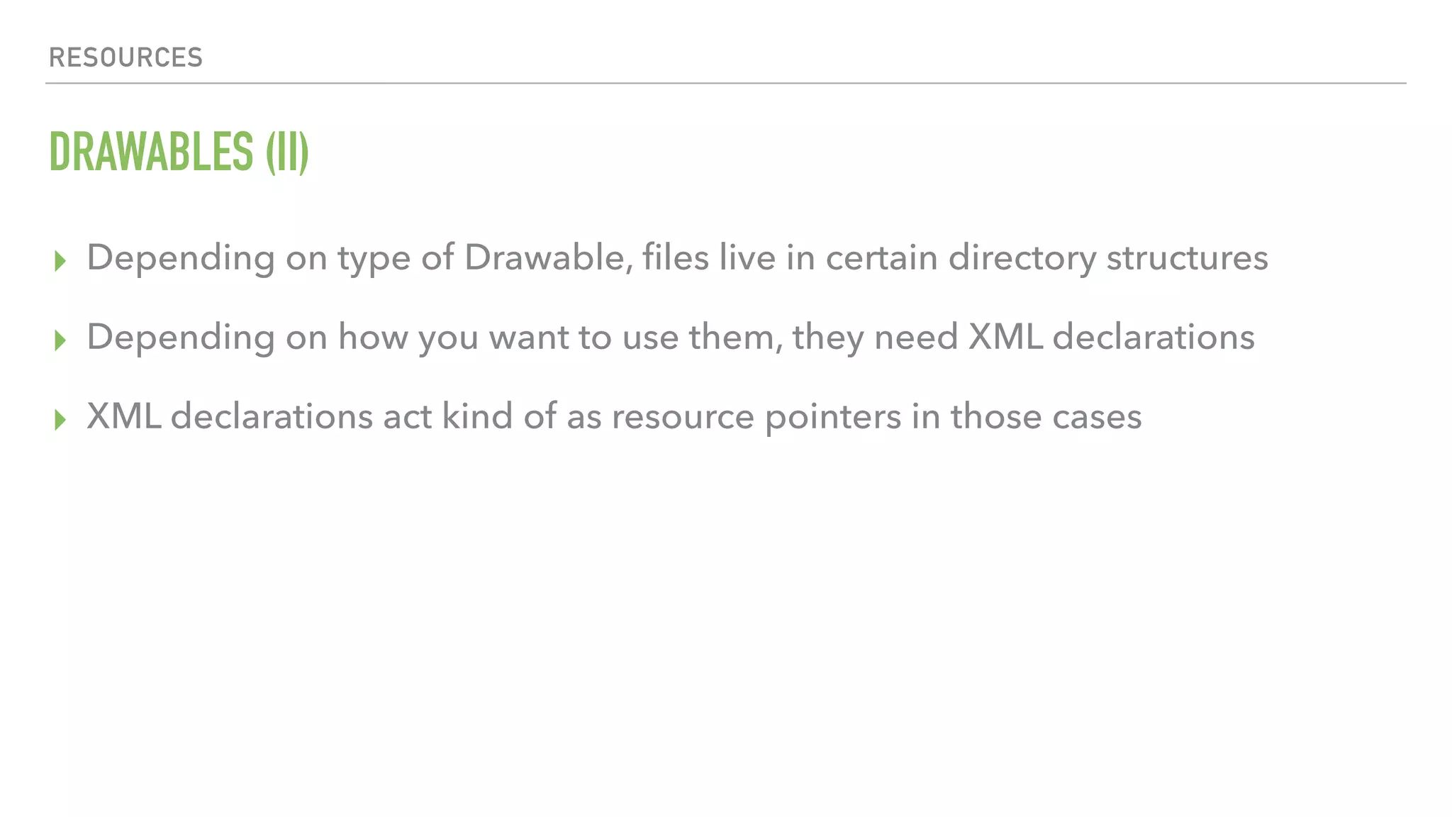 Android 102 - Flow, Layouts and other things | PPT