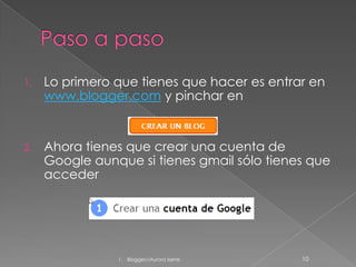 Un sitio web donde el usuario escribe periódicamente sobre cualquier tema