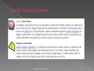 Paso a paso     Lo primero que tienes que hacer es entrar en www.blogger.com y pinchar enAhora tienes que crear una cuenta de Google aunque si tienes gmail sólo tienes que accederBlogger//Aurora Iserte10
