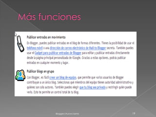 Paso a pasoEscoger una plantilla de inicio (modificable más tarde):¡Ya está!Blogger//Aurora Iserte12