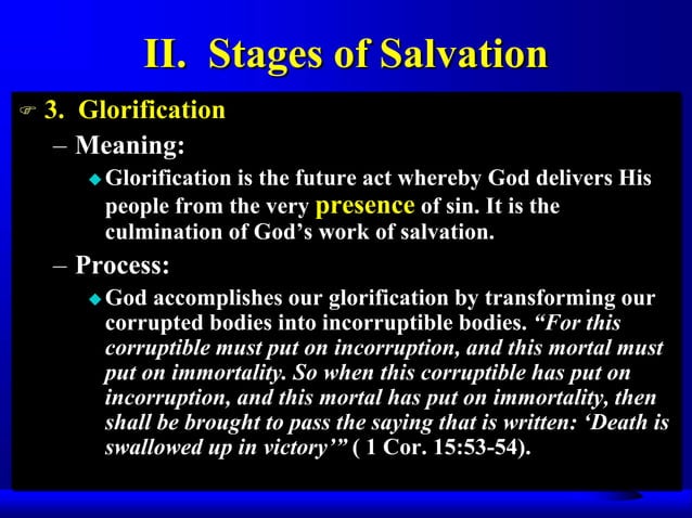 Soteriology: The Doctrine of Salvation-3 | PPT