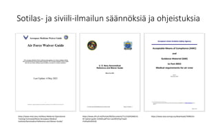 Sotilasilmailulääketiede | PDF