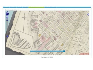 Open Historical Maps at State of the Map (SOTM), 2009, Amsterdam | PDF