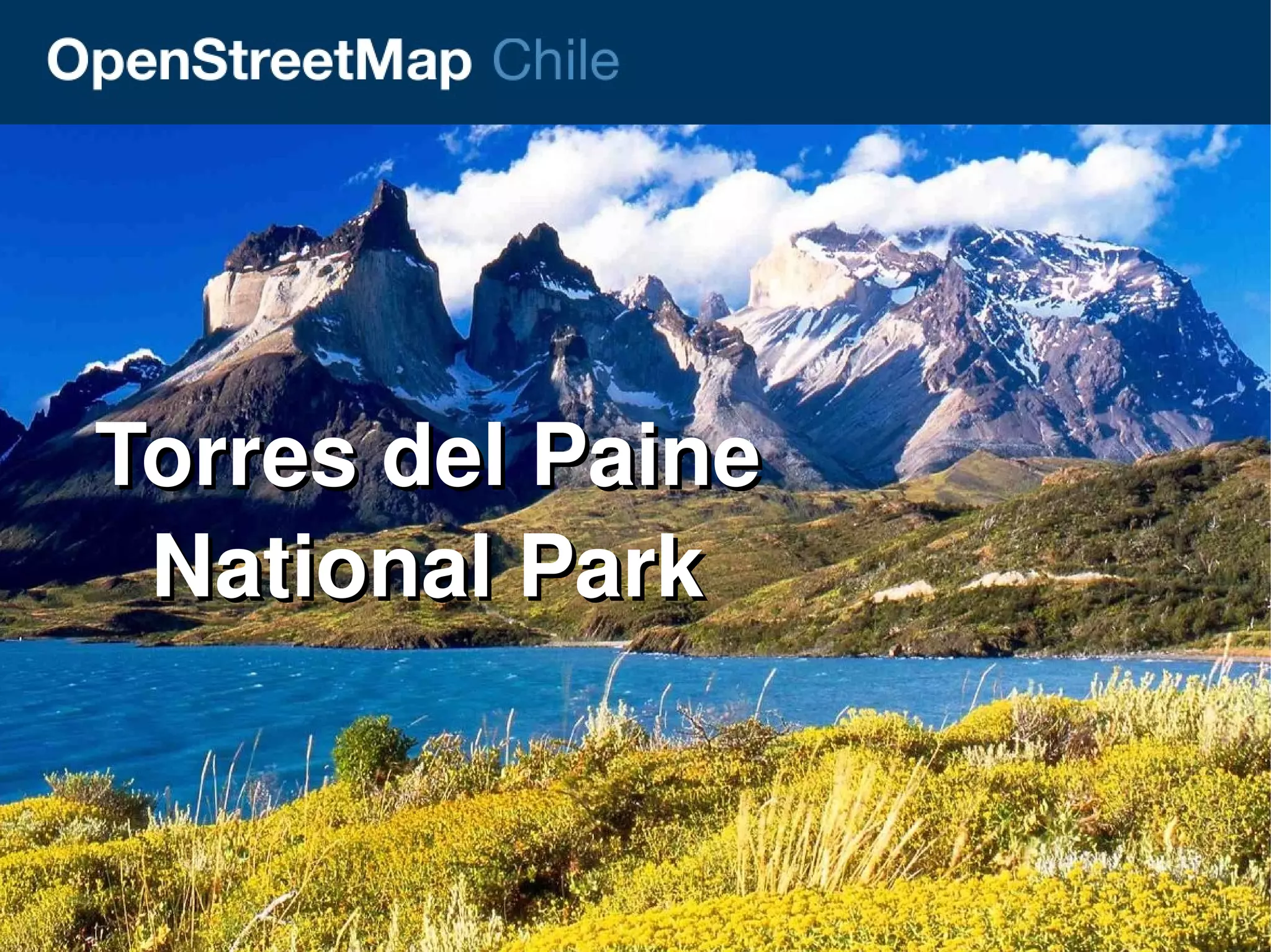 Torres del Paine 
     National Park


                  
 