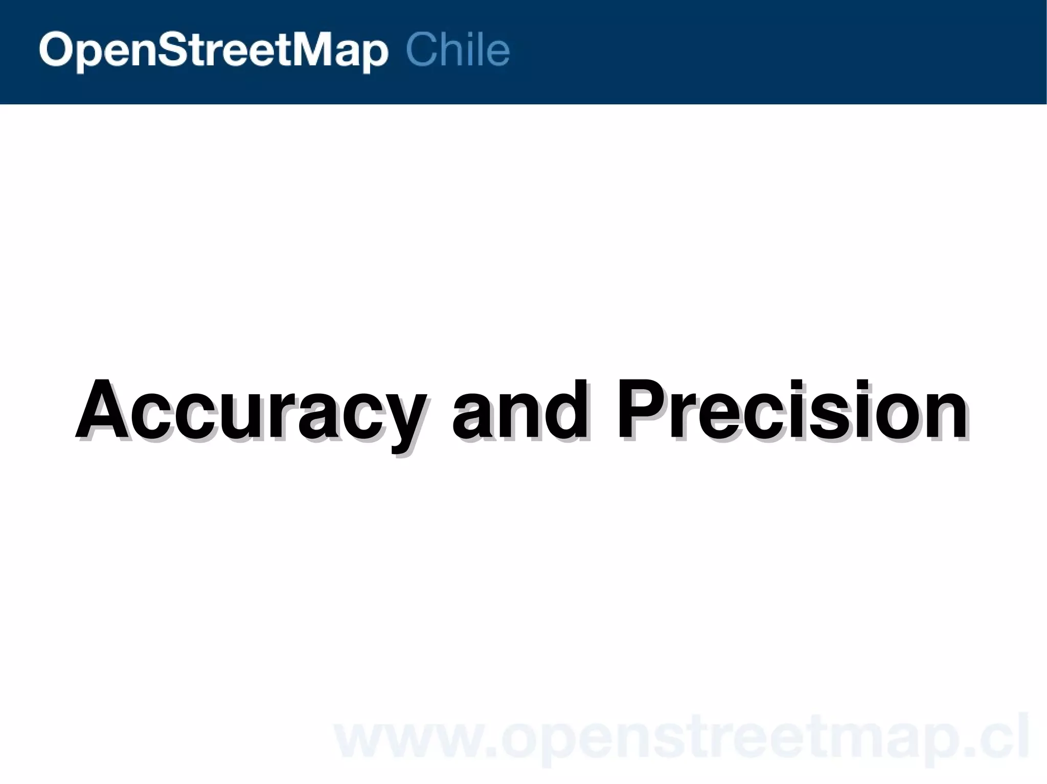 Accuracy and Precision


               
 