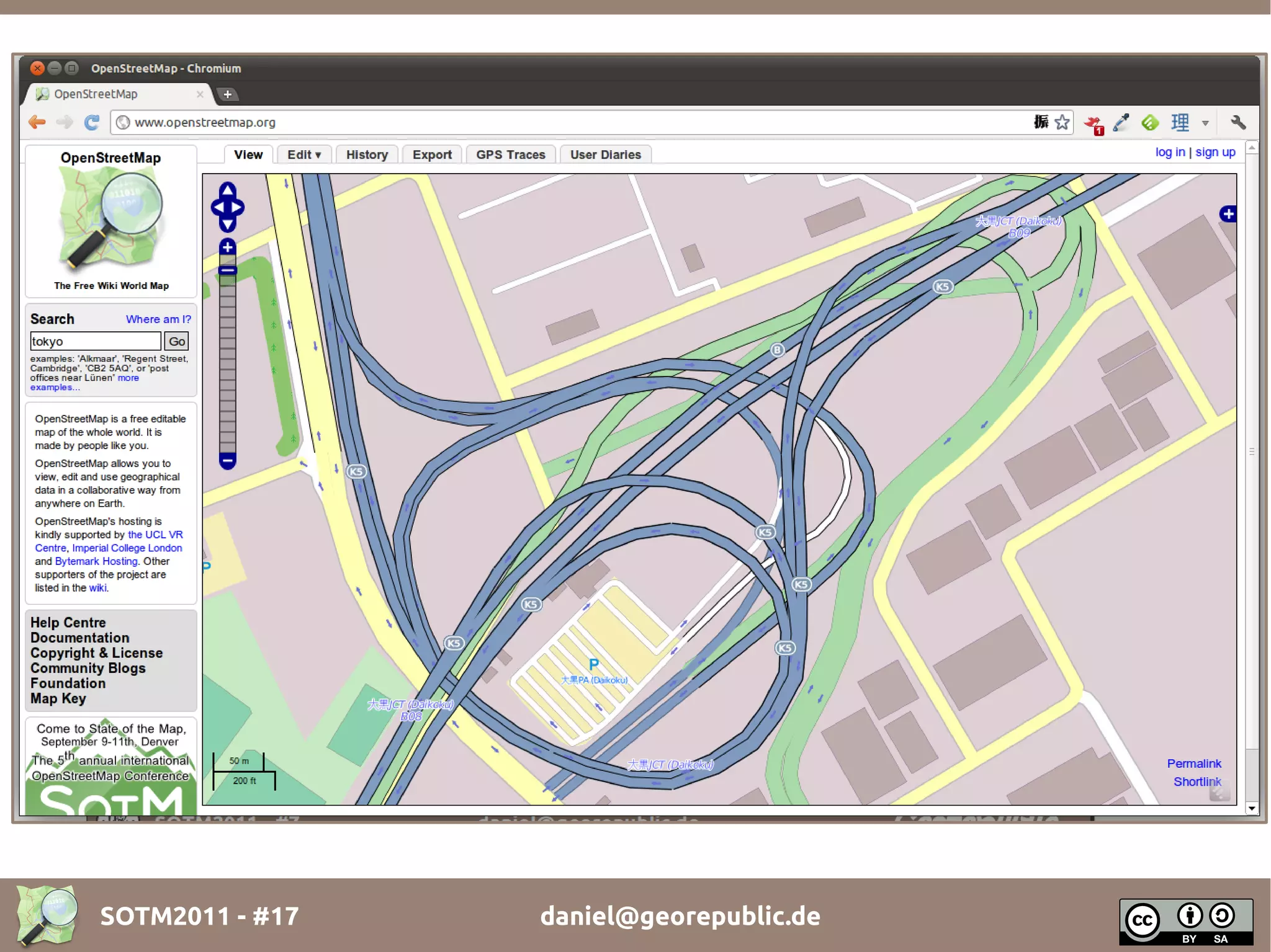 SOTM2011 - #17   daniel@georepublic.de
 