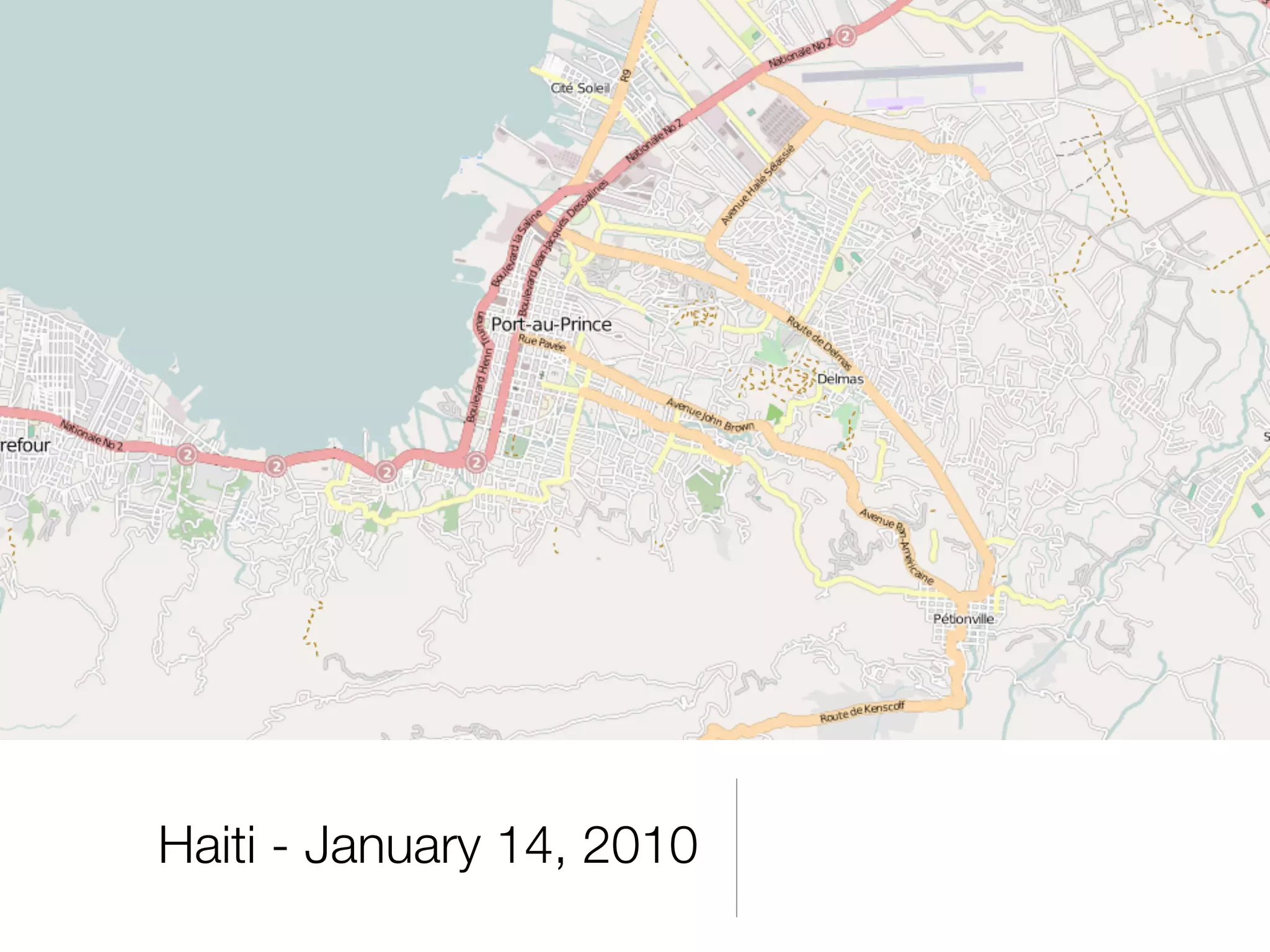 Haiti - January 14, 2010
 