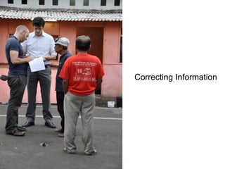 Correcting Information
 