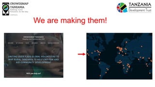 To coincide with this
we held a global
mapathon events in 60
countries.
Including at the
Ministry for Women in
Somalia, in...