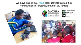 Building an open mapping community in Tanzania