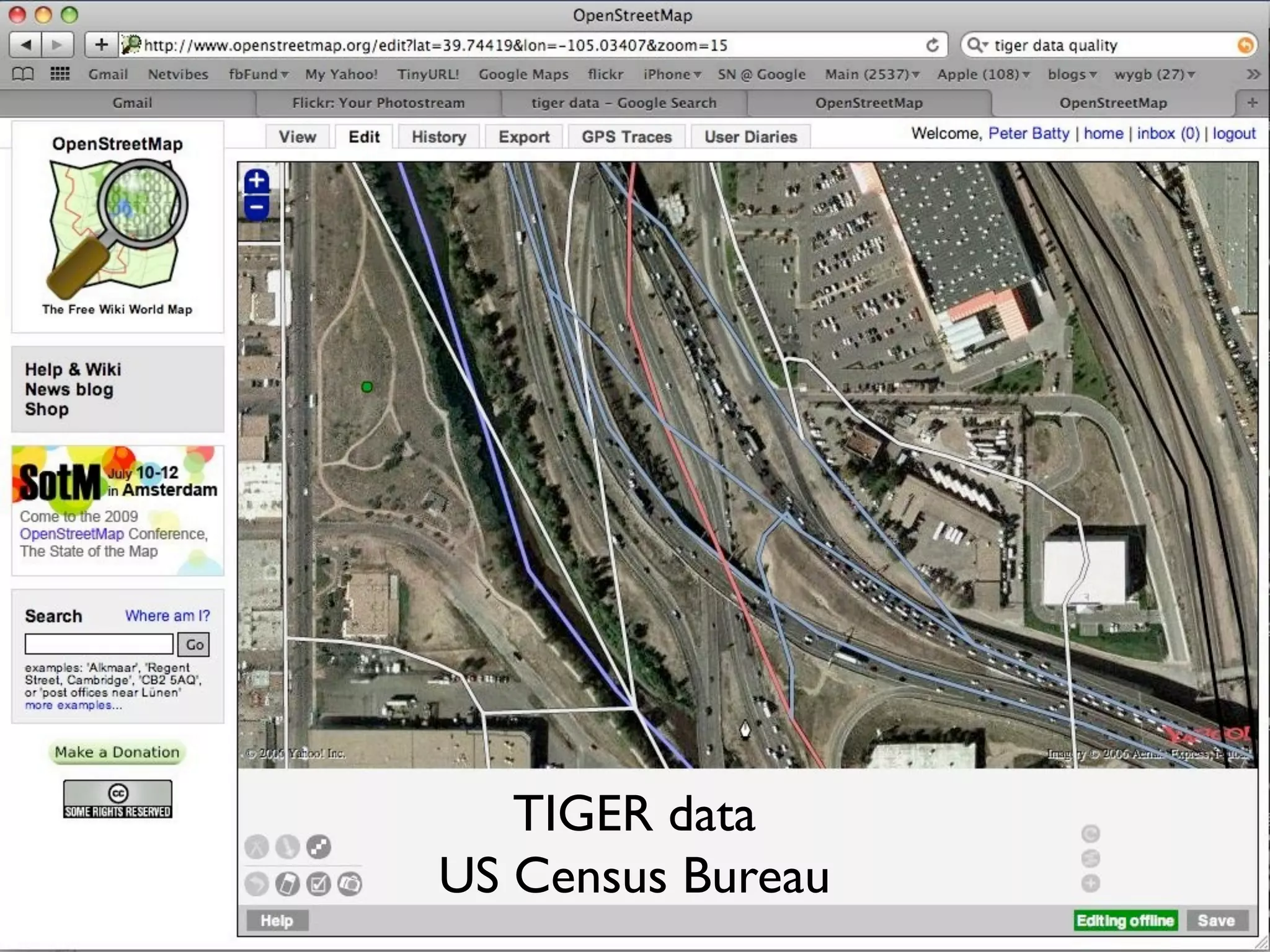 TIGER data
US Census Bureau
 