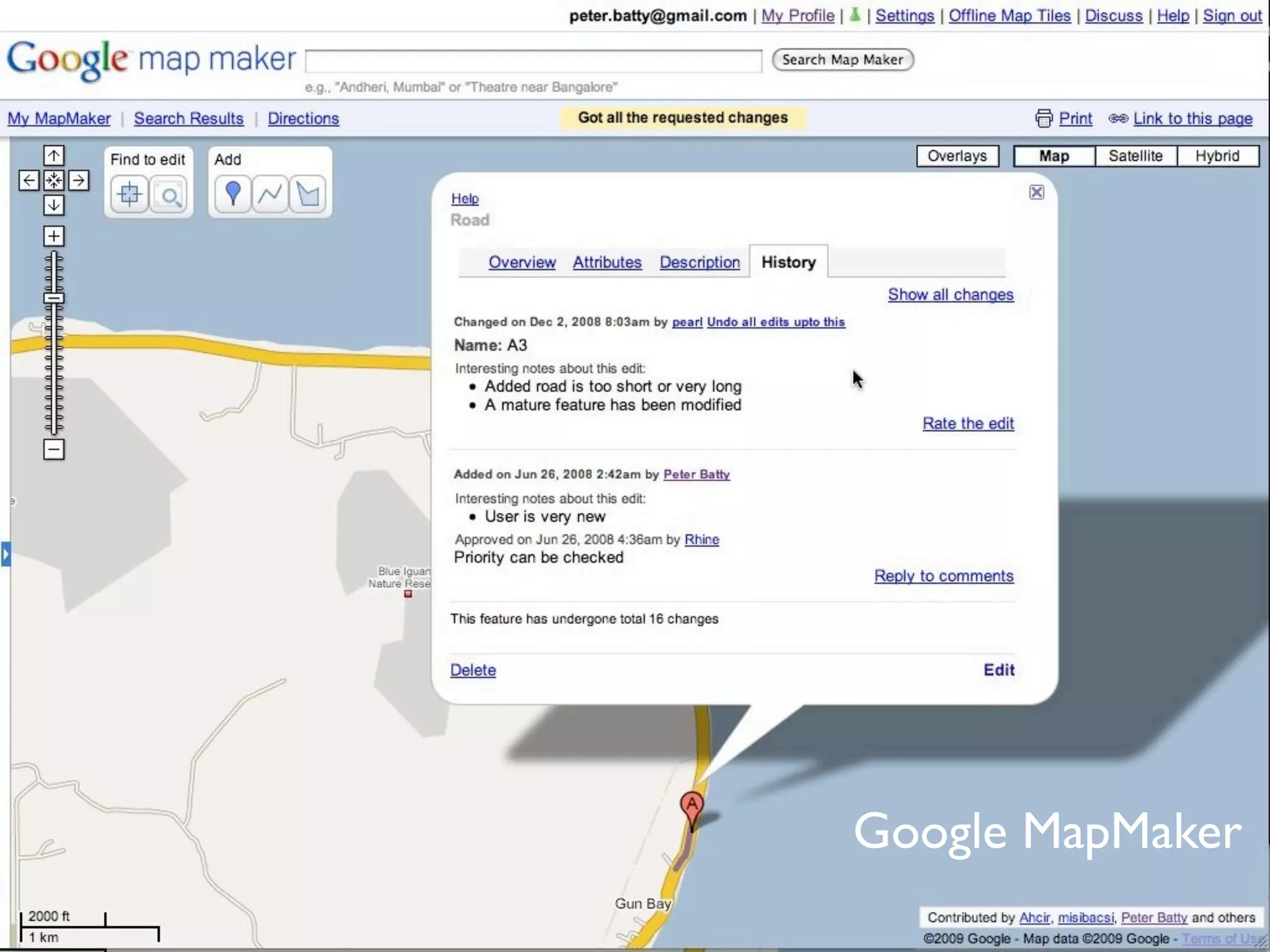 Google MapMaker
 