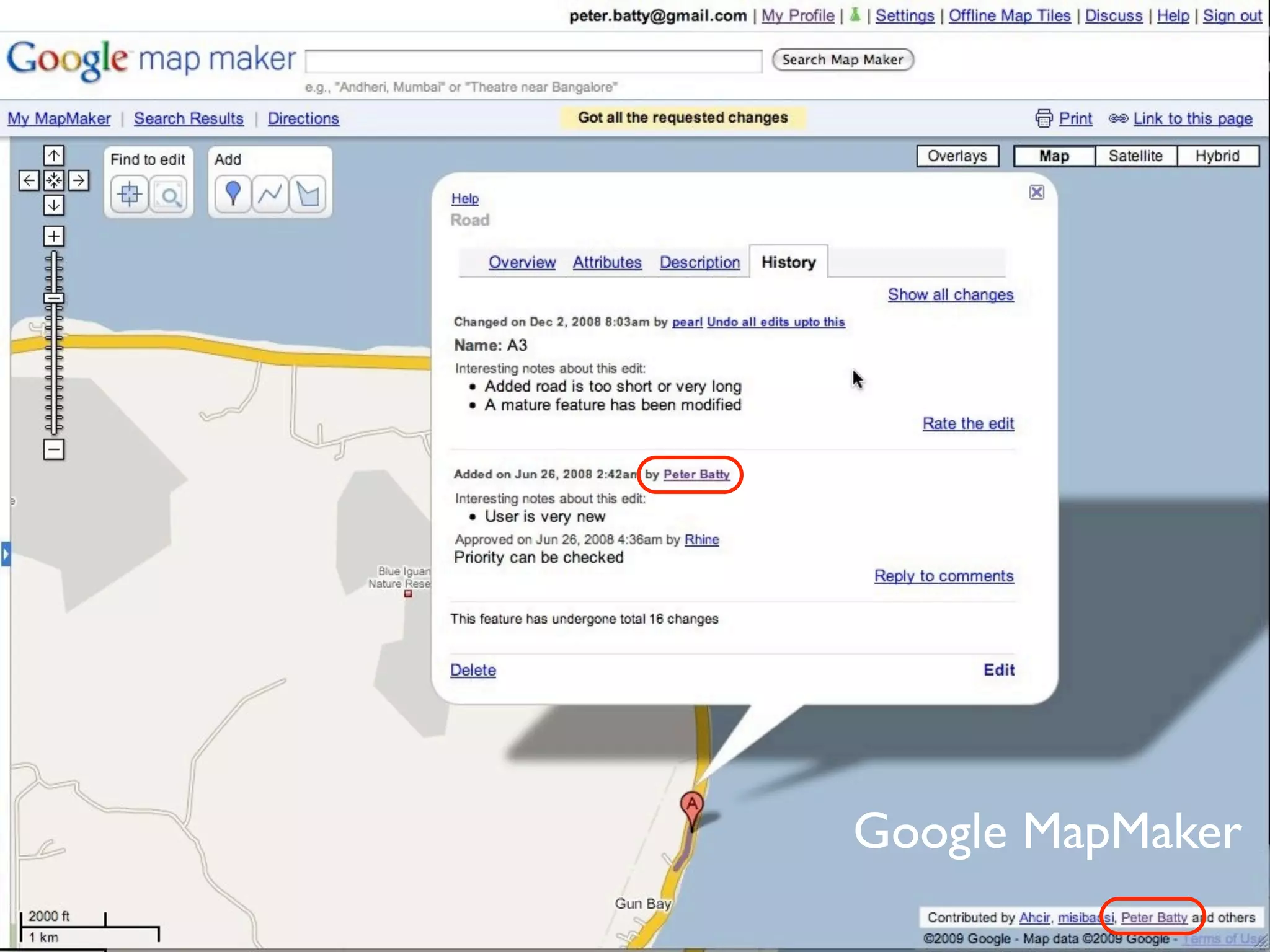 Google MapMaker
 