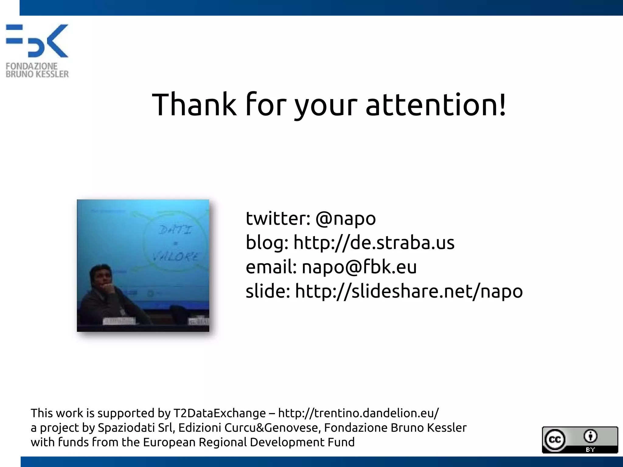 The social graph - Rome
graph made with gephi
 