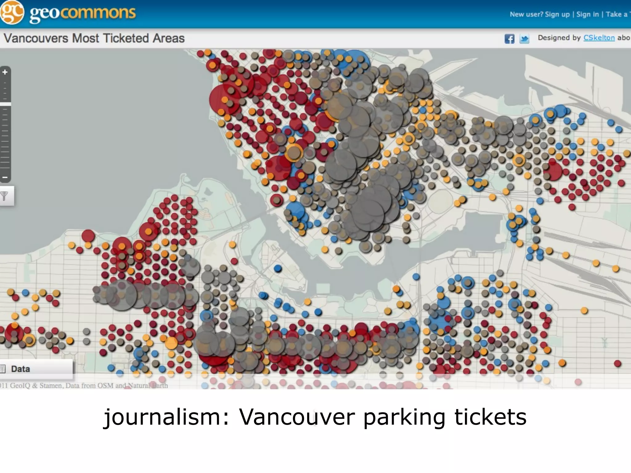 i
journalism: Vancouver parking tickets
 