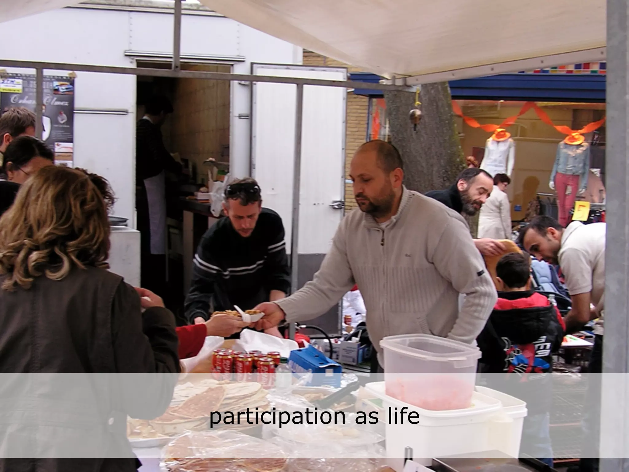 Networked life, networked
work, networked= life
   Participation learning



      participation as life
 