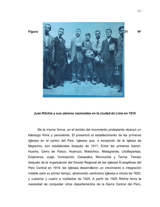 Juan Ritchie Soto, David. Inicios históricos de las Asambleas de Dios del Perú (1919 ...