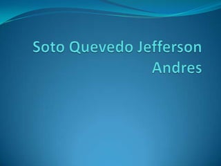 Soto Quevedo Jefferson Andres 